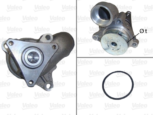 Pompă de apă, răcire motor 506976 VALEO