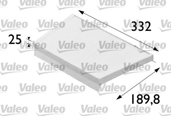 Filtru, aer habitaclu 698700 VALEO