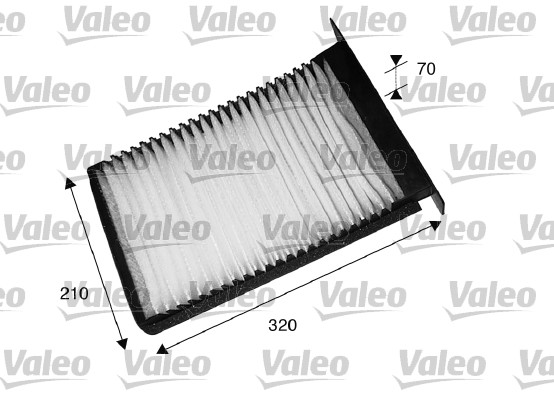 Filtru, aer habitaclu 698799 VALEO