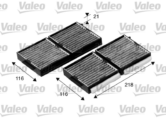 Filtru, aer habitaclu 698890 VALEO