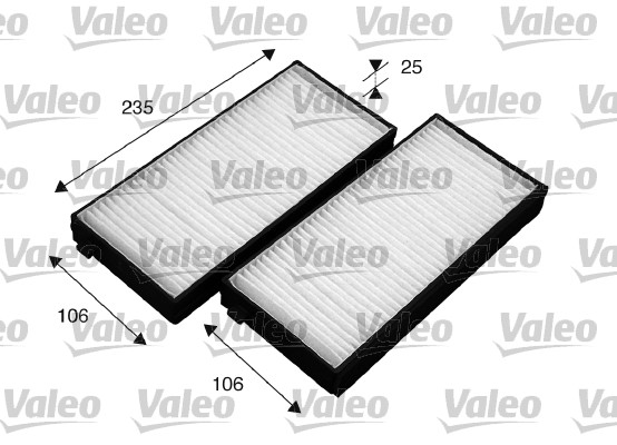 Filtru, aer habitaclu 715523 VALEO