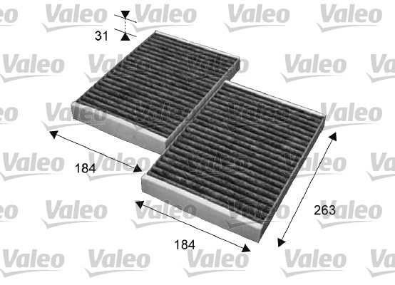 Filtru, aer habitaclu 715643 VALEO