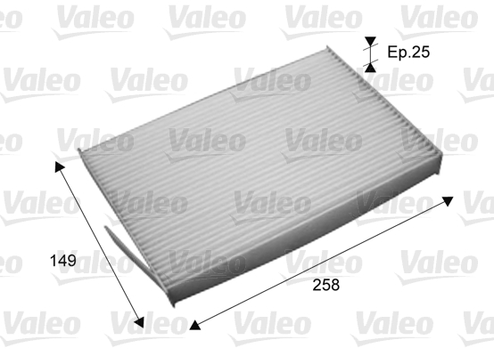 Filtru, aer habitaclu 715709 VALEO