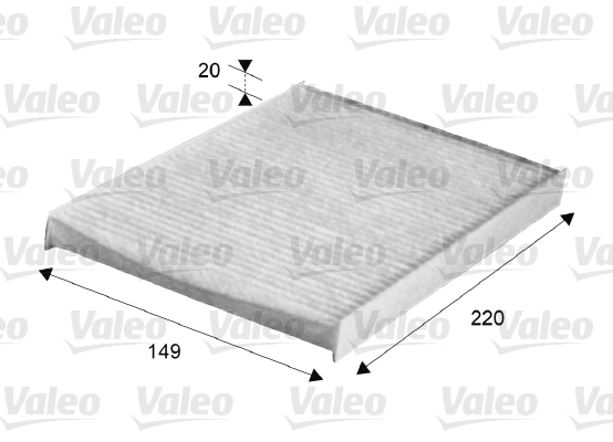 Filtru, aer habitaclu 716047 VALEO