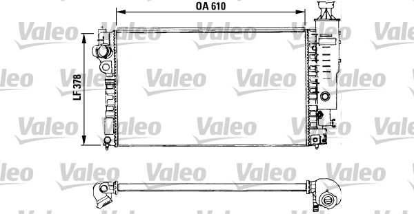 Radiator, racire motor 730577 VALEO