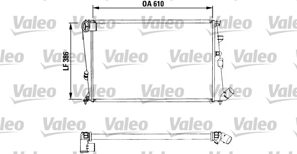 Radiator, racire motor 730959 VALEO