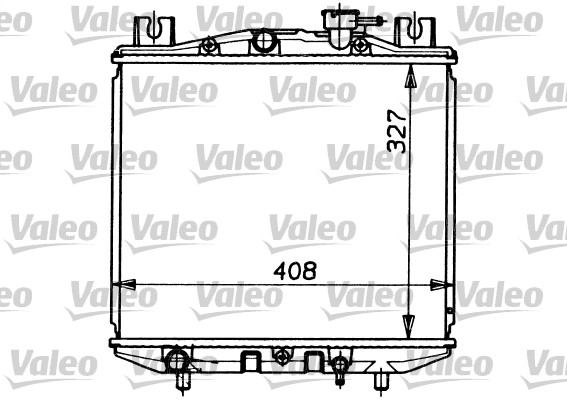 Radiator, racire motor 731153 VALEO