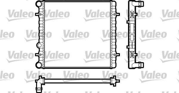 Radiator, racire motor 731606 VALEO