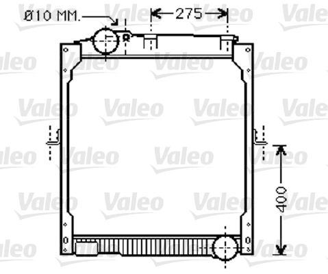 Radiator, racire motor 733414 VALEO