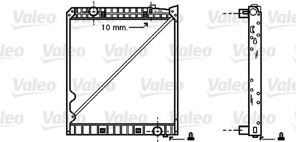Radiator, racire motor 733419 VALEO