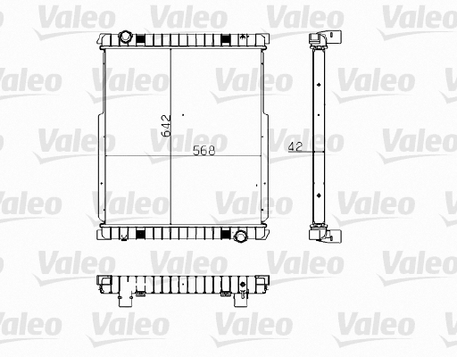 Radiator, racire motor 733481 VALEO