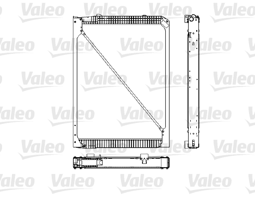 Radiator, racire motor 733484 VALEO