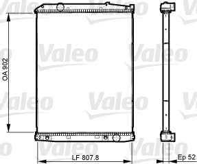 Retea radiator, racire motor 733514 VALEO