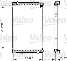 Retea radiator, racire motor 733515 VALEO