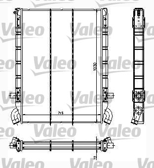 Radiator, racire motor 734297 VALEO
