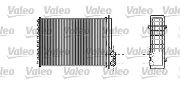 Schimbator caldura, incalzire habitaclu 812139 VALEO