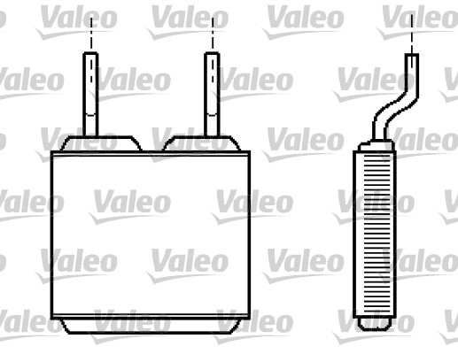 Schimbator caldura, incalzire habitaclu 812149 VALEO