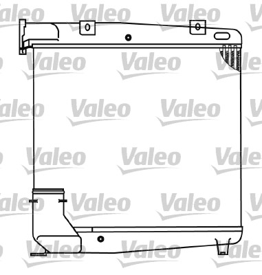 Intercooler, compresor 816795 VALEO