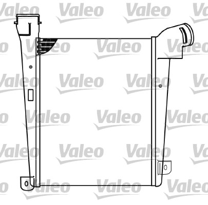 Intercooler, compresor 816917 VALEO