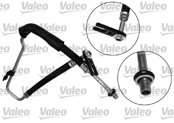 Conducta inalta presiune,aer conditionat 818407 VALEO