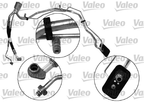 Conducta inalta presiune,aer conditionat 818483 VALEO