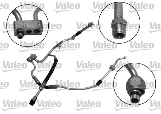 Conducta inalta presiune,aer conditionat 818492 VALEO