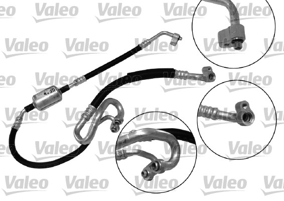 Conducta inalta presiune,aer conditionat 818497 VALEO