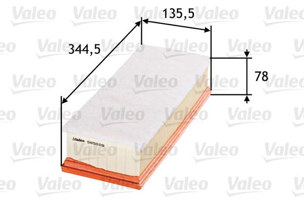 Filtru aer 585028 VALEO