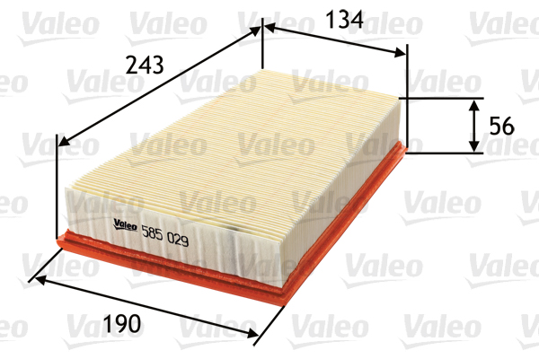 Filtru aer 585029 VALEO