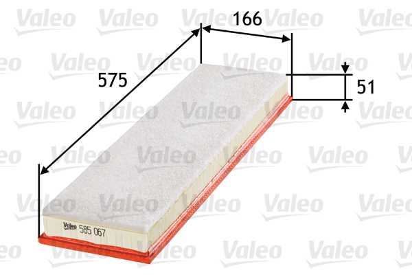 Filtru aer 585067 VALEO