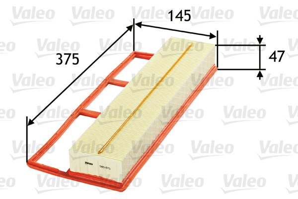 Filtru aer 585075 VALEO