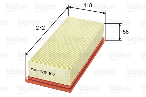Filtru aer 585102 VALEO