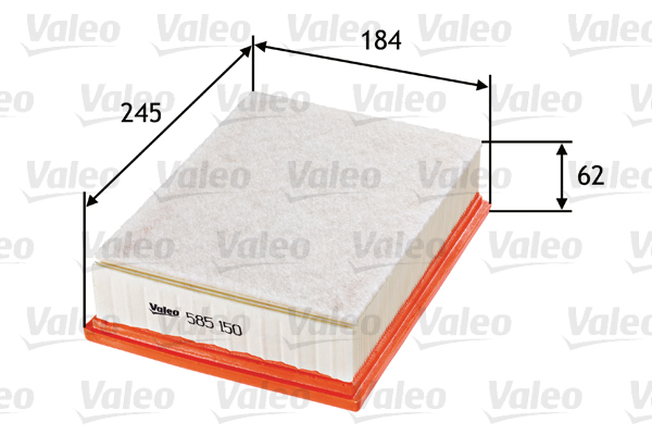Filtru aer 585150 VALEO