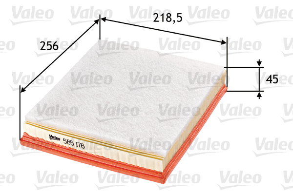 Filtru aer 585176 VALEO