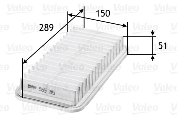 Filtru aer 585185 VALEO