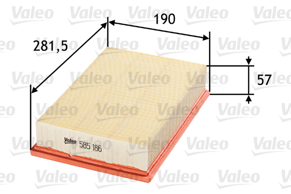 Filtru aer 585186 VALEO