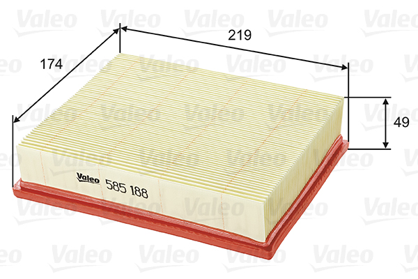 Filtru aer 585188 VALEO