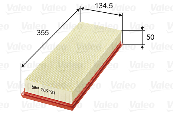 Filtru aer 585190 VALEO