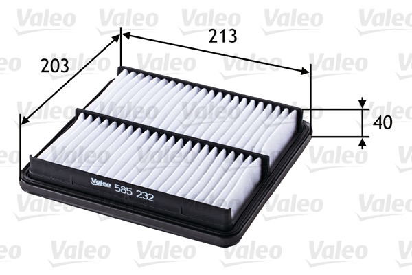 Filtru aer 585232 VALEO