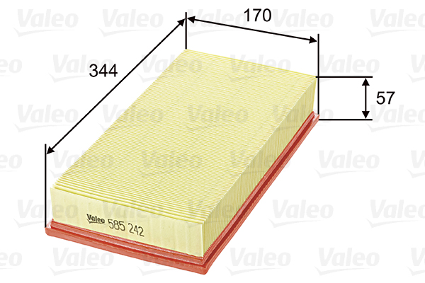 Filtru aer 585242 VALEO