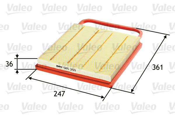 Filtru aer 585259 VALEO