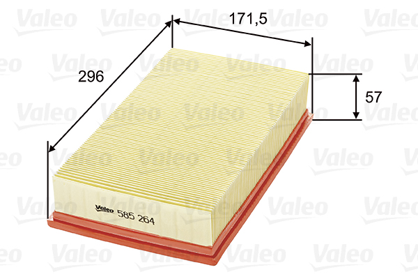 Filtru aer 585264 VALEO