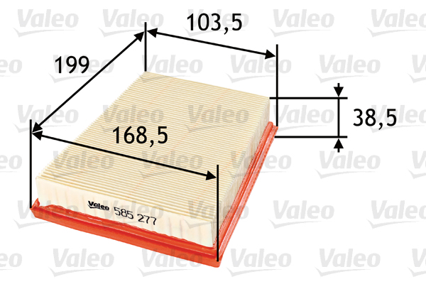 Filtru aer 585277 VALEO