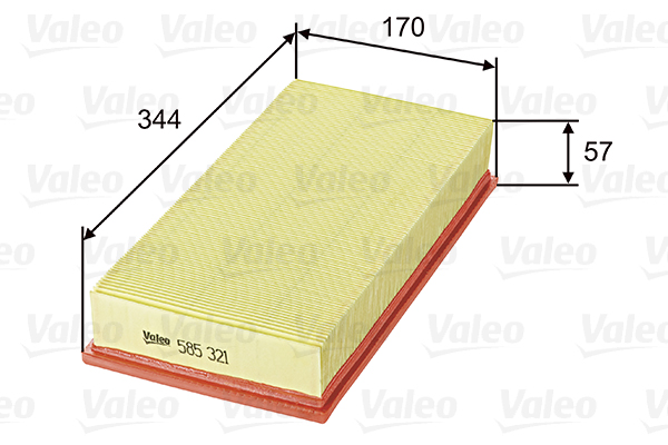 Filtru aer 585321 VALEO