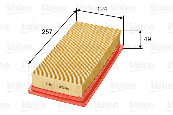 Filtru aer 585328 VALEO