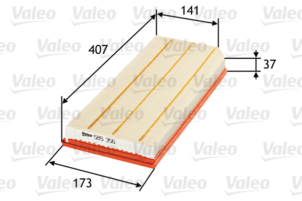 Filtru aer 585356 VALEO