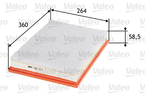 Filtru aer 585377 VALEO