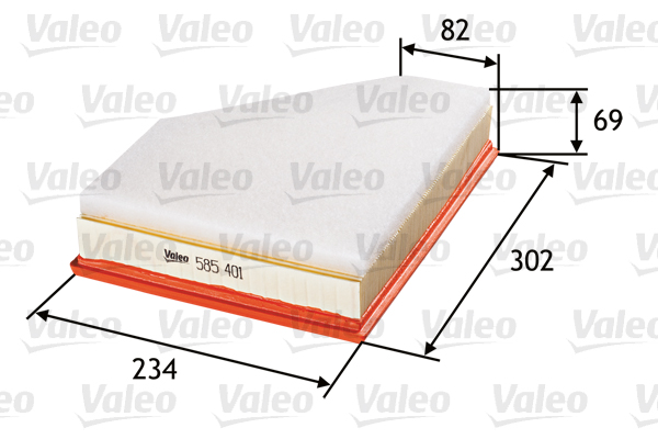 Filtru aer 585401 VALEO