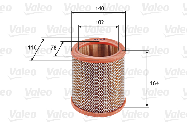 Filtru aer 585602 VALEO