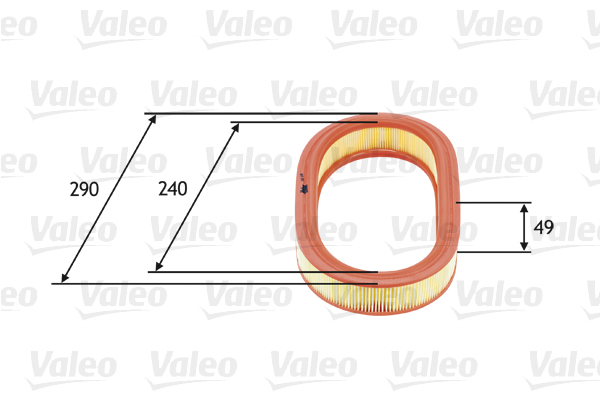 Filtru aer 585640 VALEO